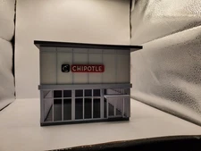 CHIPOTLE ASSEMBLED PRINT ON DEMAND S SCALE BUILDING/DIORAMA
