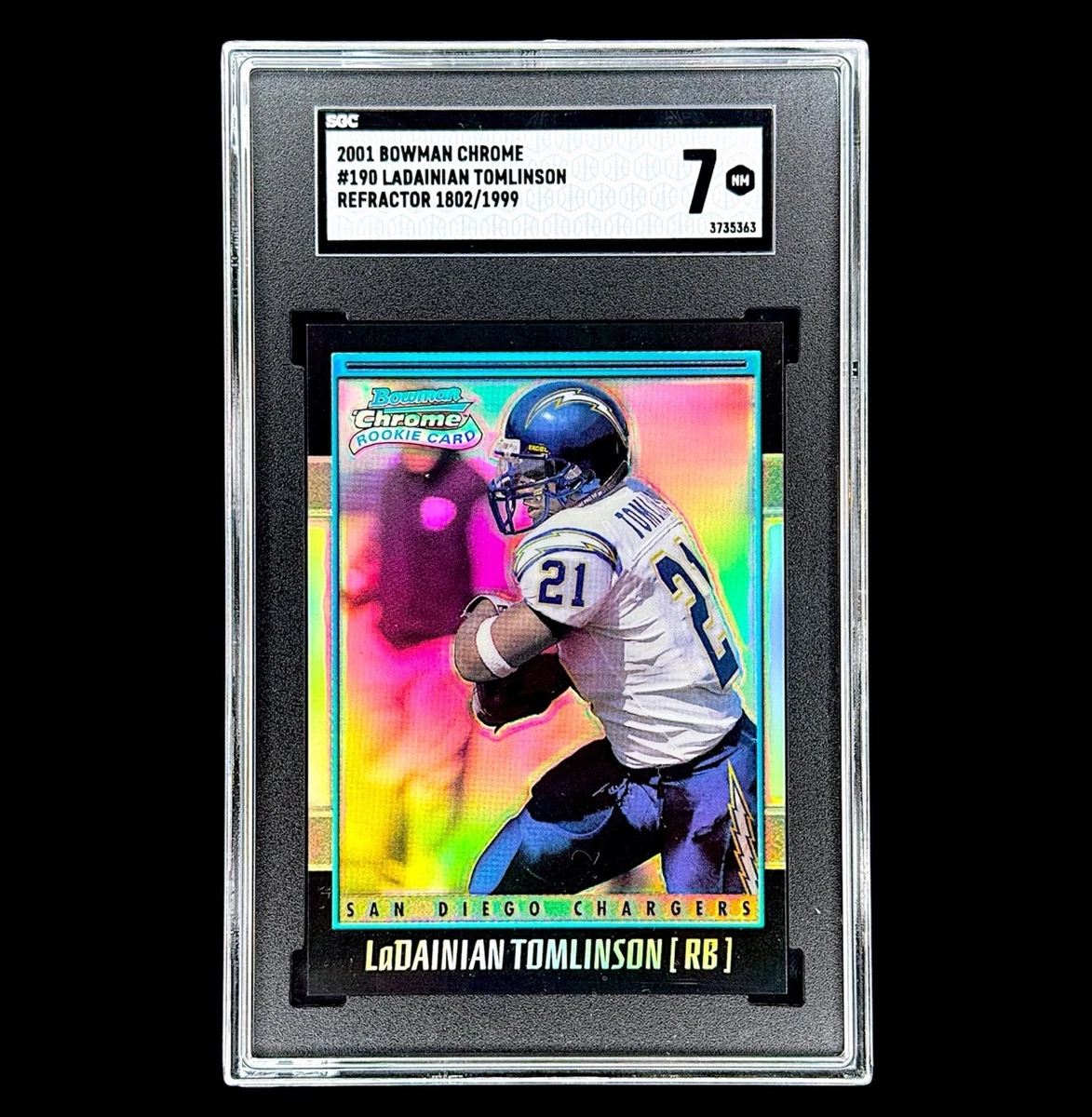 LaDainian Tomlinson Rookie Football Trading Cards & Accessories