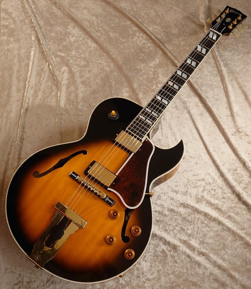 Gibson Custom Shop L-4CES メイプルサイドバック Gibson Used L-4Ces Vintage Burst Maple Side Back 1996 3.39Kg G
