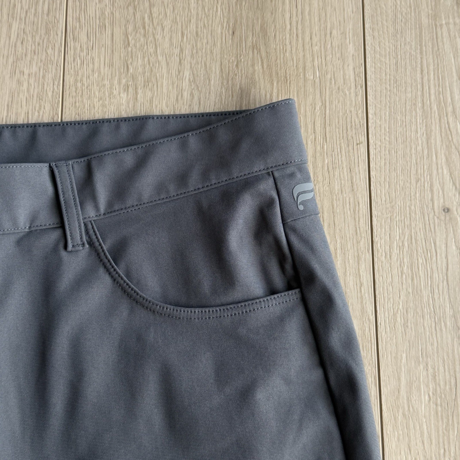 Fabletics Men Gray Performance Stretch Pants Size… - image 5