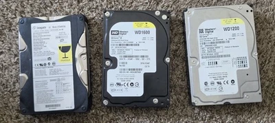 WD1200AB - Western Digital 120GB 7200 RPM IDE 3.5" HDD Lot Of 3 Used - Image 1 of 4