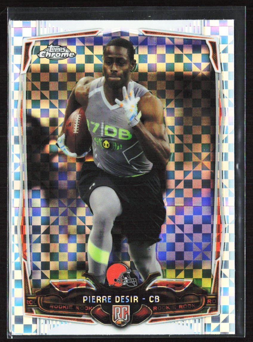 2014 Topps Chrome #189 Pierre Desir Xfractors