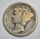 1926S Mercury Dime, silver - 7453