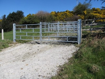 Foto A3 Schafscherstall nahe der Dolly's Brae Kreuzung auf der Leitri c2017