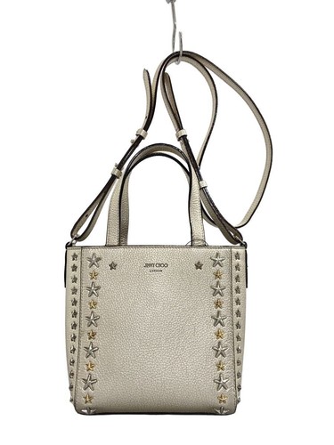 JIMMY CHOO Mini Pegasus Shoulder Bag Leather Gold