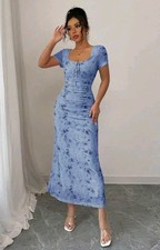 SHEIN Floral Spring Summer Long Dress🌷🌷🌷