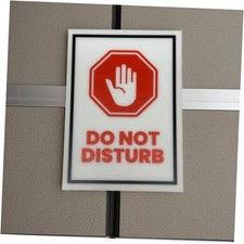 Do Not Disturb Signs, 5x7 inch Acrylic Signs, Choose from 20 Warning Design 17