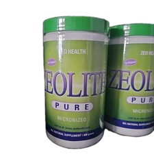 Zeo Health Pure Zeolite Detoxification Supplement Powder - 400g Exp 03/2030