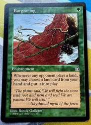 Burgeoning (Stronghold) MTG Rare Enchantment