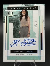 2025 Panini Impeccable WNBA Breanna Stewart Impeccably Dressed On Card Auto /15 