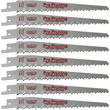 6-Inch Wood Cutting & Pruning Saw Blades for 8-Pack, Black 