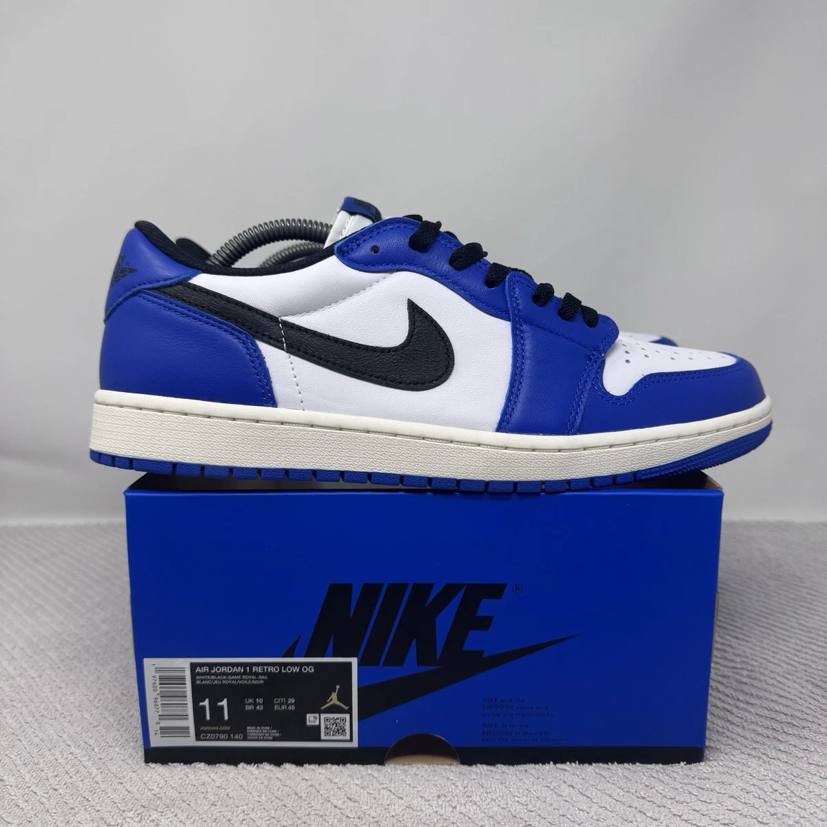 Jordan 1 Retro OG Low Game Royal for Sale | Authenticity