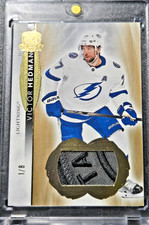 21/22 The Cup Hockey Victor Hedman Game used Patch /8