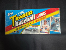Topps 1992 Traded Baseball Complete Set 132 Cards MLB Standard Size
