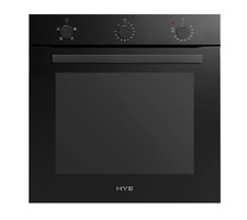 HYE Single Electric Static Oven 60cm Built-in 77L, Black - C01BI60SB22