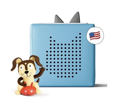 Toniebox Light Blue Starter Set w/ Playtime Puppy Audio Player Kids Music Toy