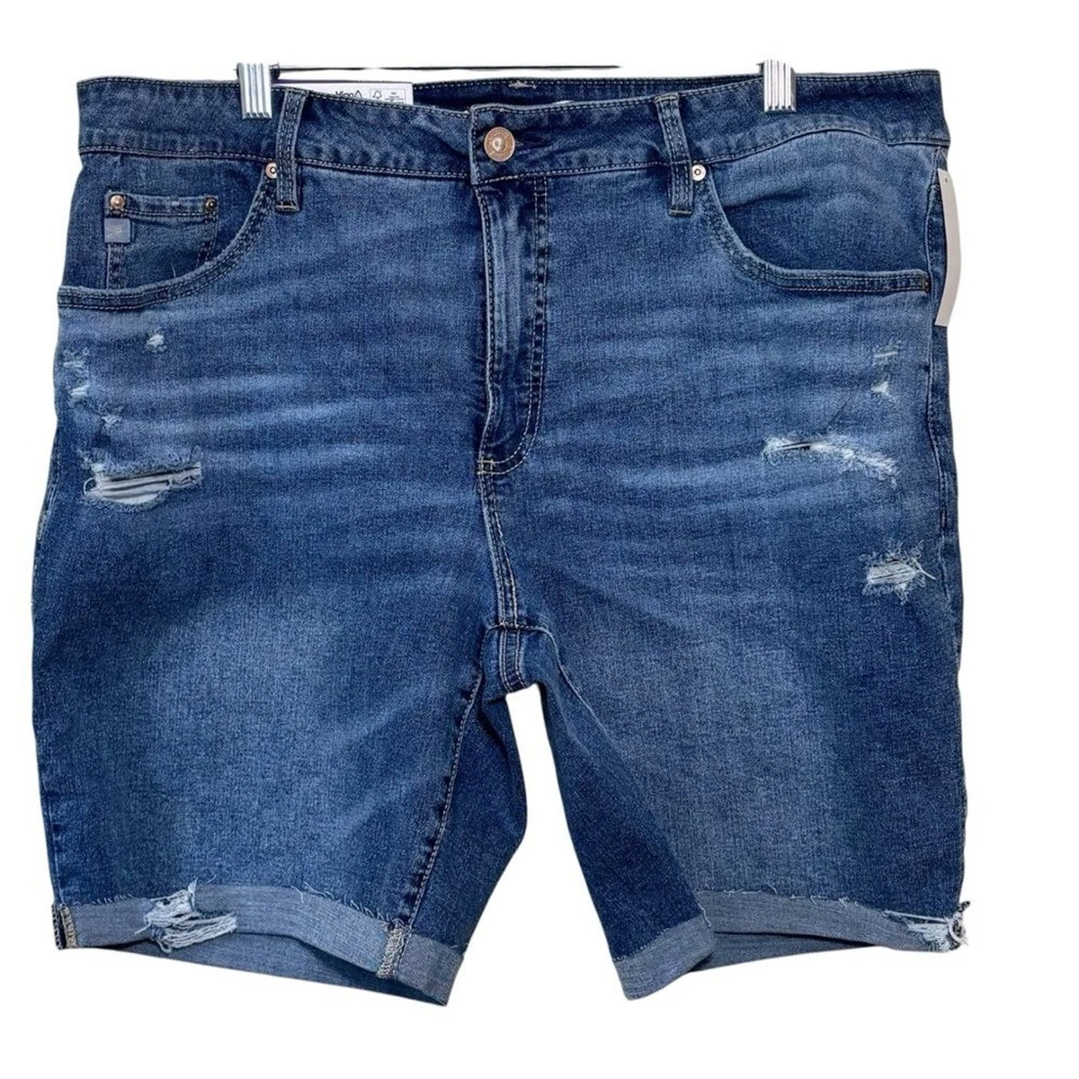 Short En Jean Seven7 Pour Femme, Taille 4, Rose Foxglove, Coupe Décontractée Avec Stretch, Parfait Pour L'été