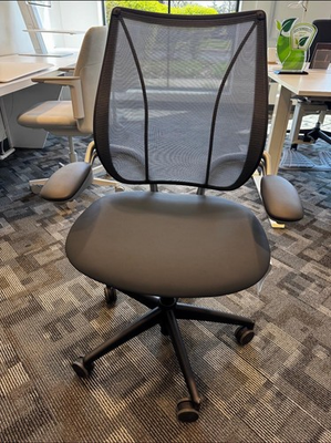 #ad Brand New Humanscale Liberty Ergonomic Office Task Chair Gray $500.00