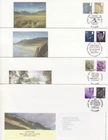 GB Stamps First Day Cover X 4 Regional Definitives W,S,NI,EN 56p and 90p 2009