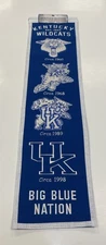 Kentucky Wildcats NCAA Winning Streak Embroidered Heritage Banner