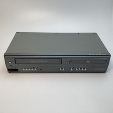 Magnavox DV225MG9 VCR/DVD Combo Player 4-Head VHS Recorder 4Parts VCR Works READ