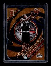 2021-22 Donruss Elite #8 Kawhi Leonard Power Formulas Orange Die Cut