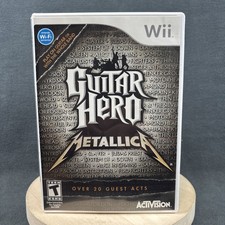 Nintendo Wii - Guitar Hero: Metallica - Complete - Refurbished, Excellent