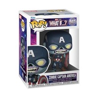 Funko Pop! What If S2- Zombie Captain America, 10 Cm