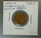 1956-D Lincoln Wheat Cent Possible Alloy Error Vintage Attribution (NJL029898)