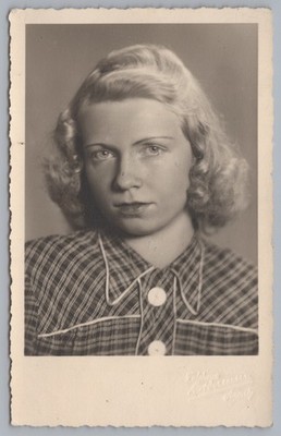 'Meinem geliebten Herbert zur 6. Kriegsweihnacht 1944 von Deiner Butzi' Foto
