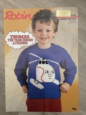 Harold - Thomas The Tank Engine Photocopy Knitting Pattern Child Girl Boy Jumper