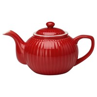 Greengate Teekanne Alice Rot Kanne 1 Liter Everyday Geschirr Teapot Red