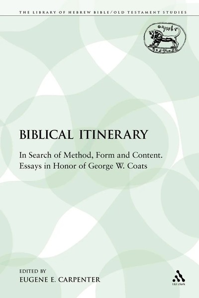 Eugene E. Carpenter | A Biblical Itinerary | Taschenbuch | Englisch (2009)-image
