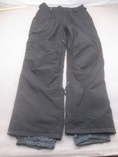 White Sierra Size M Womens Black Snow Gaiters Adjustable Waist Ski Snowpants 203