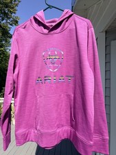 New with Tags Women  s Ariat Hoodie Size XL Purple Pullover Sweatshirt