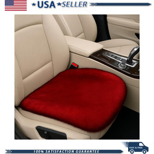 Sheepskin Car Seat Cushion Thin Soft Faux Fur Cover Breathable Non-slip Pad Ca Sheepskin Car Seat Cushion Thin Soft Faux Fur Cover Breathable Non-slip Pad Ca