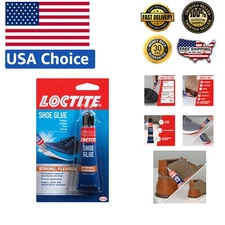 Strong & Flexible Fabric Shoe Glue 0.6 fl oz Bottle - 6 Pack for Durable Repairs