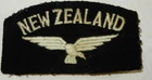 WW2 RAF ROYAL AIR FORCE PATCH (NEW ZEALAND) MILITARY BADGE WORLD WAR II
