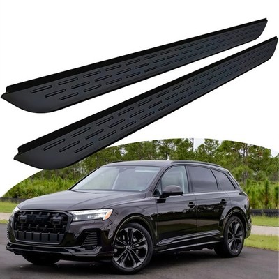 2PCS Running Boards Side Steps Nerf Bars Fits For Audi Q7 2016-2025 2026