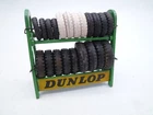 VINTAGE DINKY TOYS 786 DUNLOP TYRE RACK ISSUED 1960 CLEAN