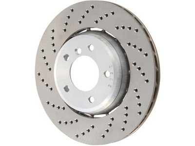 Front Left SHW Performance Germany Brake Rotor fits BMW 330xi 2001-2005 94FXQHCP