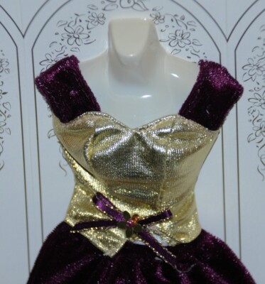 dark purple and gold dress Regency Era Dark Purple Black Lace Ball Gown Gothic- Bridgerton Regenc –  WonderlandByLilian main image 0