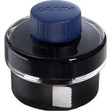 Lamy Ink Bottle Fountain Pen Blue Black Blotting Paper Dye Based, 50ml LT52BLBK