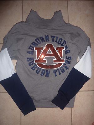 Sweat-shirt Victoria's Secret PINK Bling Auburn - Zip 1/4 - Taille Plus - Neuf Avec étiquettes