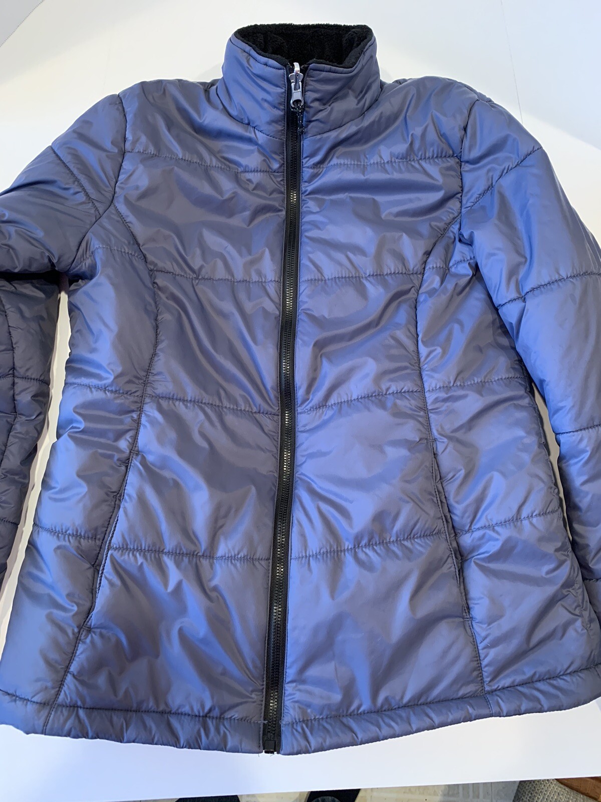 Reversible Puffer Women's Jacket Sz 