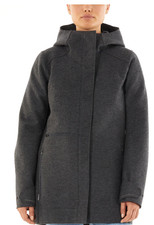 Icebreaker Womens Ainsworth Hooded Jacket Black, Size Small 105204