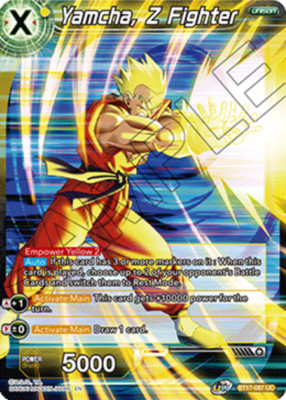 NM-Mint DBS:M Yamcha, the Z Fighter - BT17-087 - UC Ultimate Squad (BT17) DBS