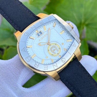 Aigner Grosseto Opulent Eclipse Dial Side Seconds Swiss Men Quartz