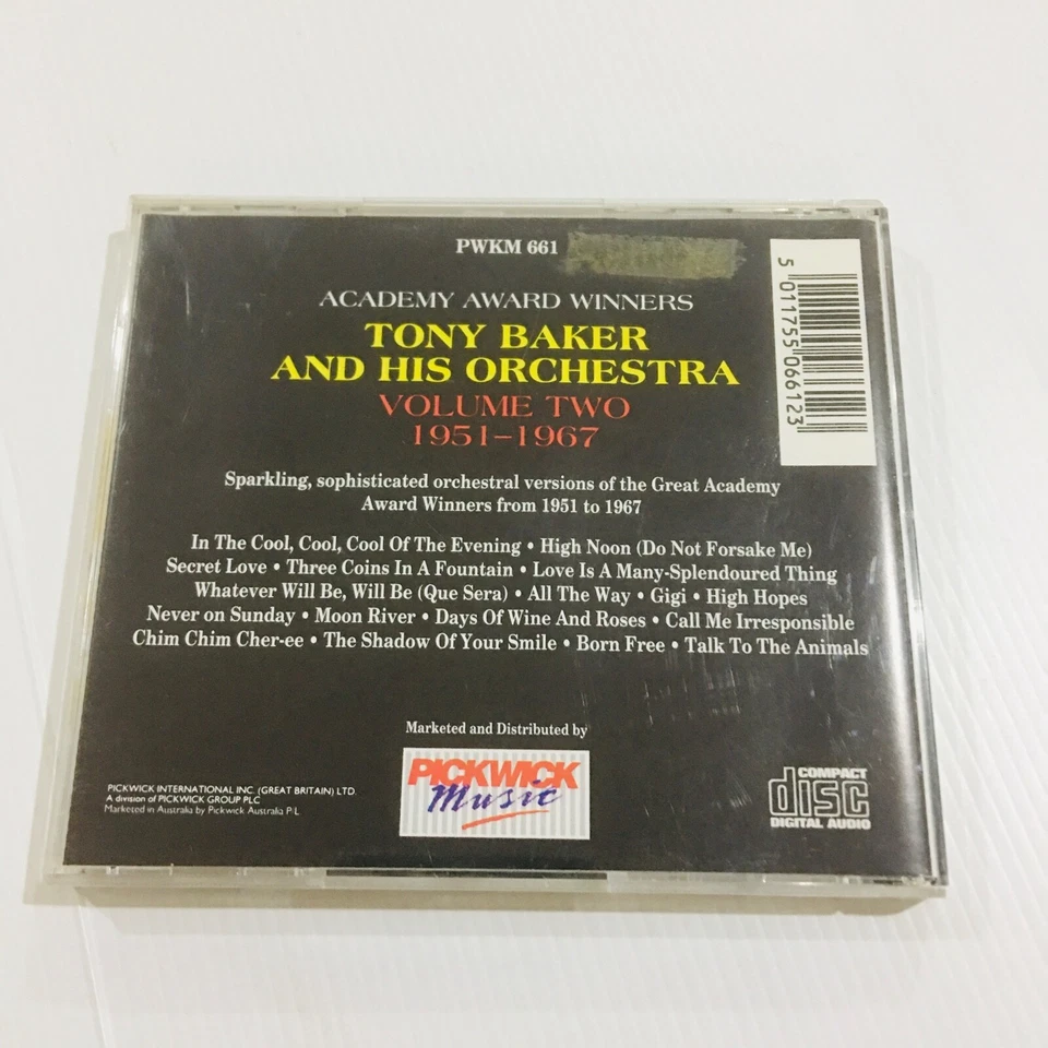 Academy Award Winners Volume 2 1951-1967 Tony Baker and his Orchestra CD - Image 3 of 4