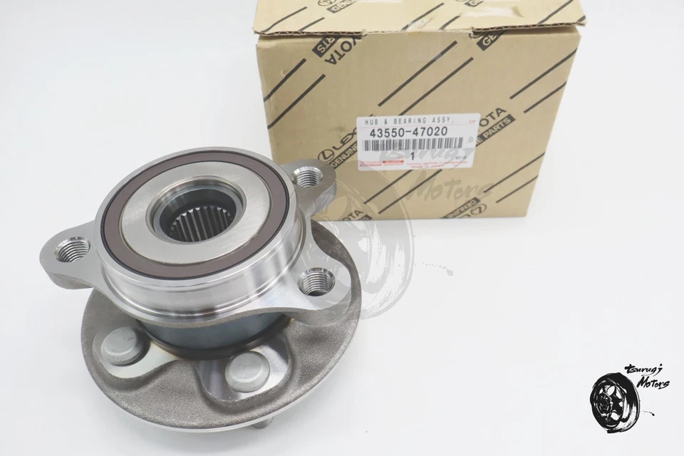 TOYOTA Genuine 43550-47020 Prius Corolla Front Hub & Bearing Assembly OEM New - Image 2 of 4